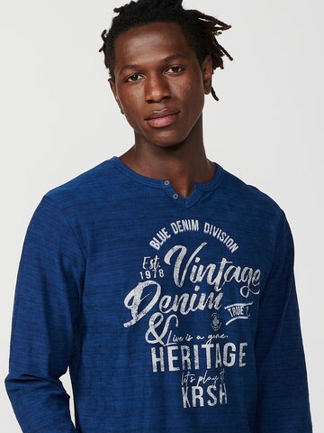 KOROSHI Tričko - Modrá