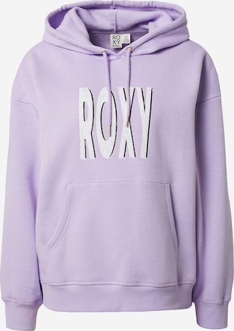 ROXY Sweatshirt 'THATS RAD' in Lila: voorkant