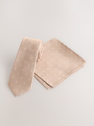 Cravate Next en beige