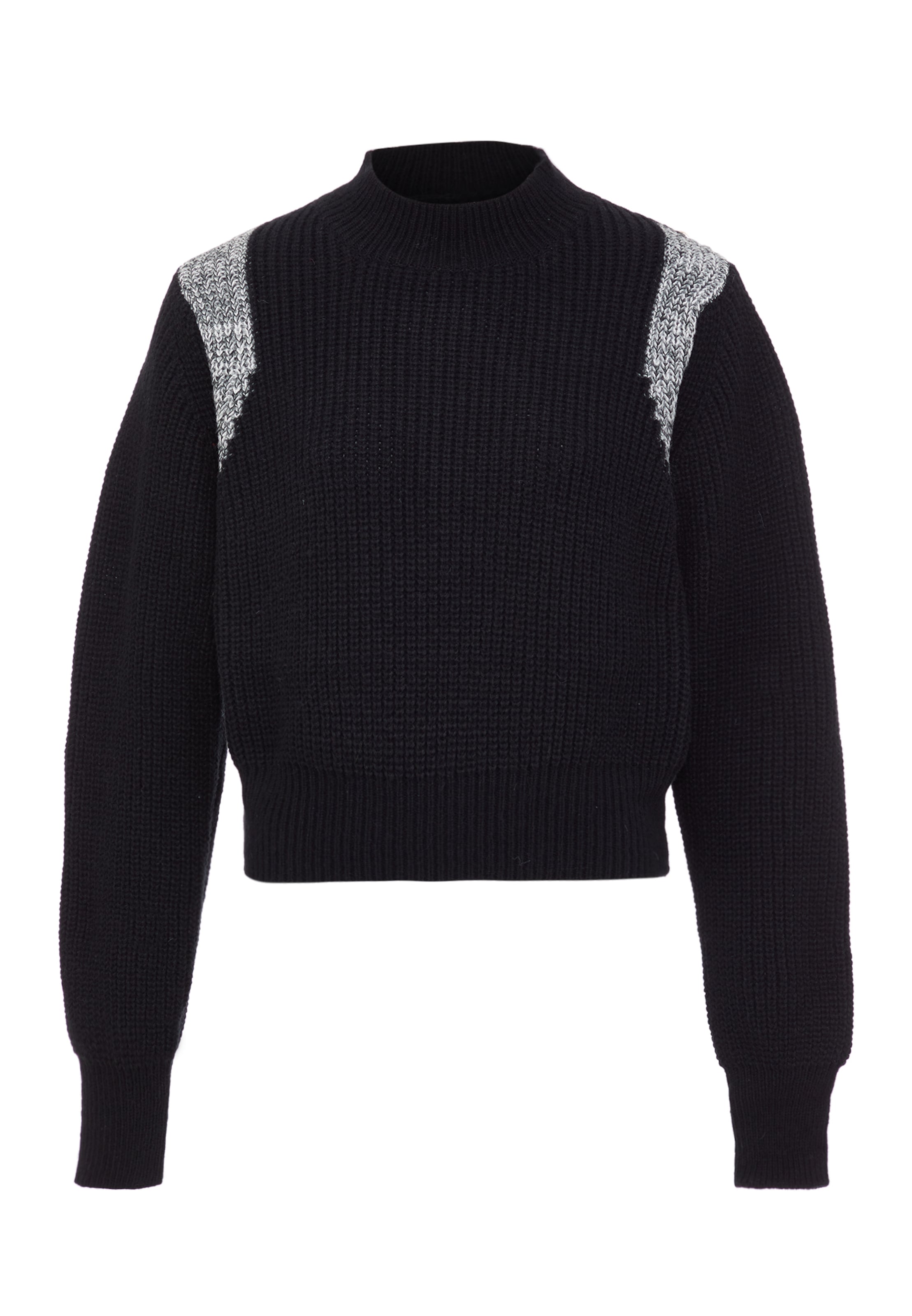 Libbi Pullover in Schwarz: Vorderseite