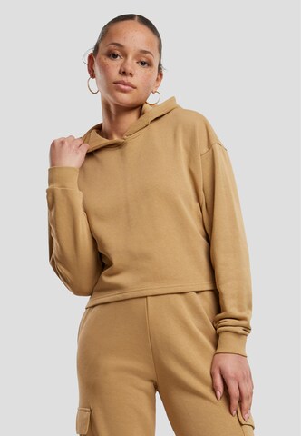 Urban Classics Sweatshirt in Beige