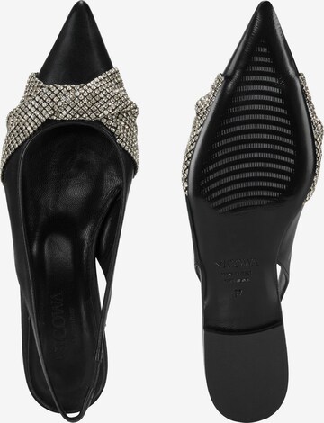 Nicowa Ballet Flats 'CRISOLI' in Black