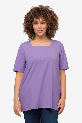 Ulla Popken Shirt in Lila: voorkant