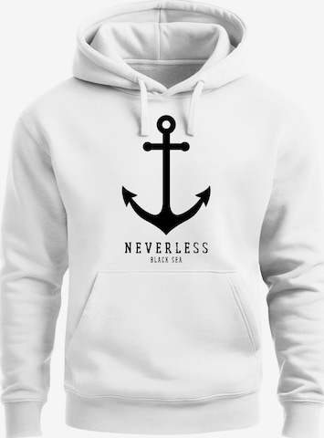 Neverless Sweatshirt 'Anker Neverless 2' in Weiß: Vorderseite