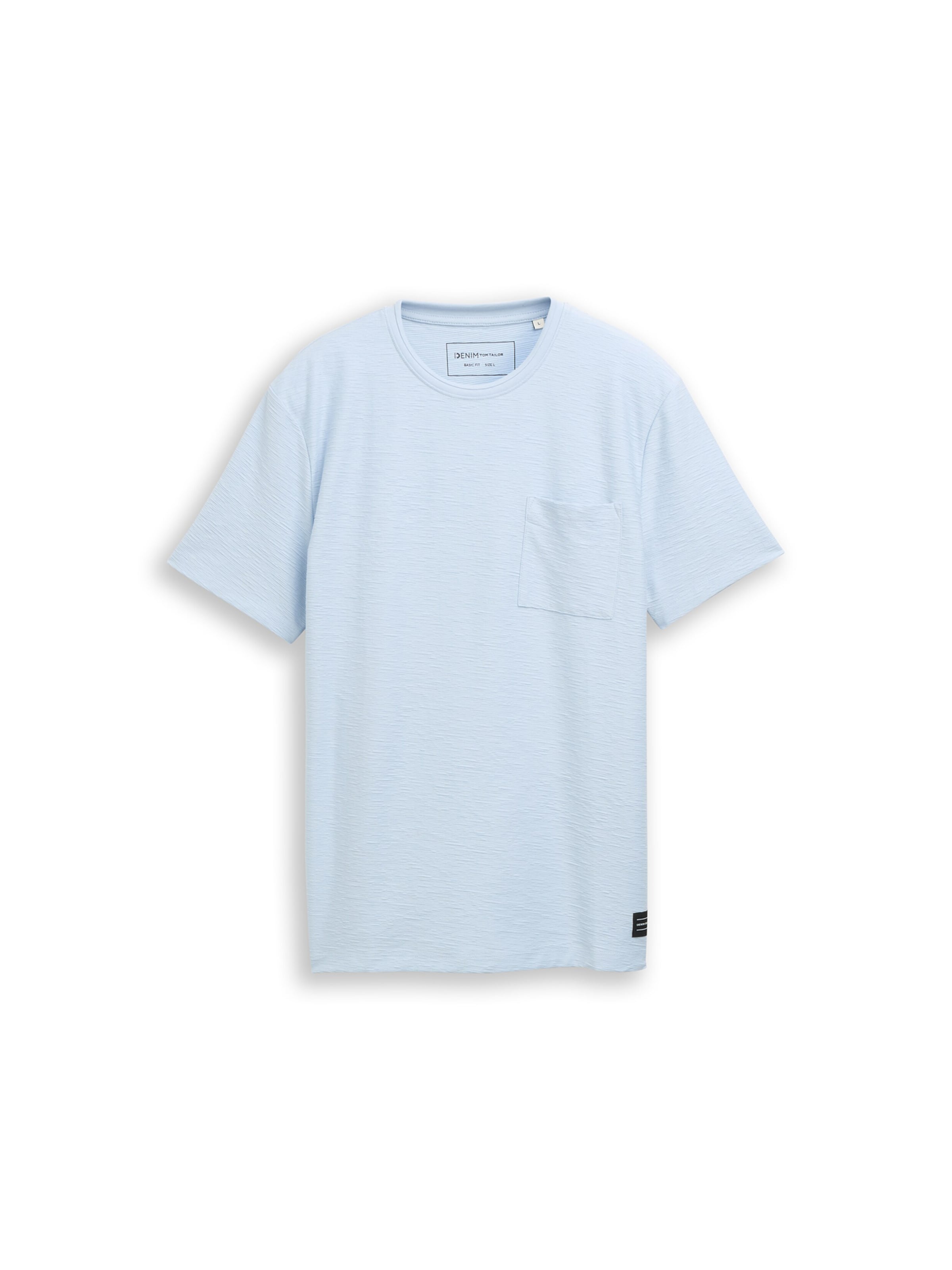 TOM TAILOR DENIM T-Shirt in Blau: Vorderseite