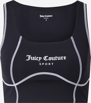 Juicy Couture Sport Bustier Sports-BH 'RIZZO' i sort: forside