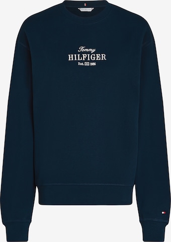 TOMMY HILFIGER - Sweatshirt em azul: frente