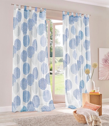 MY HOME Curtains & Drapes in Blue