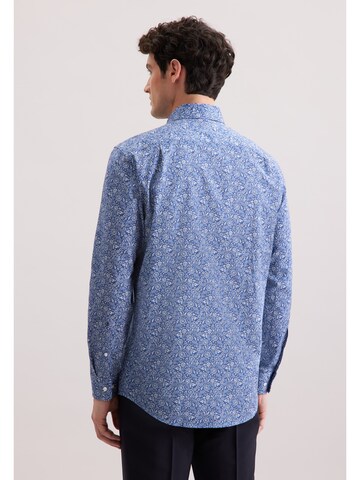Coupe regular Chemise business SEIDENSTICKER en bleu