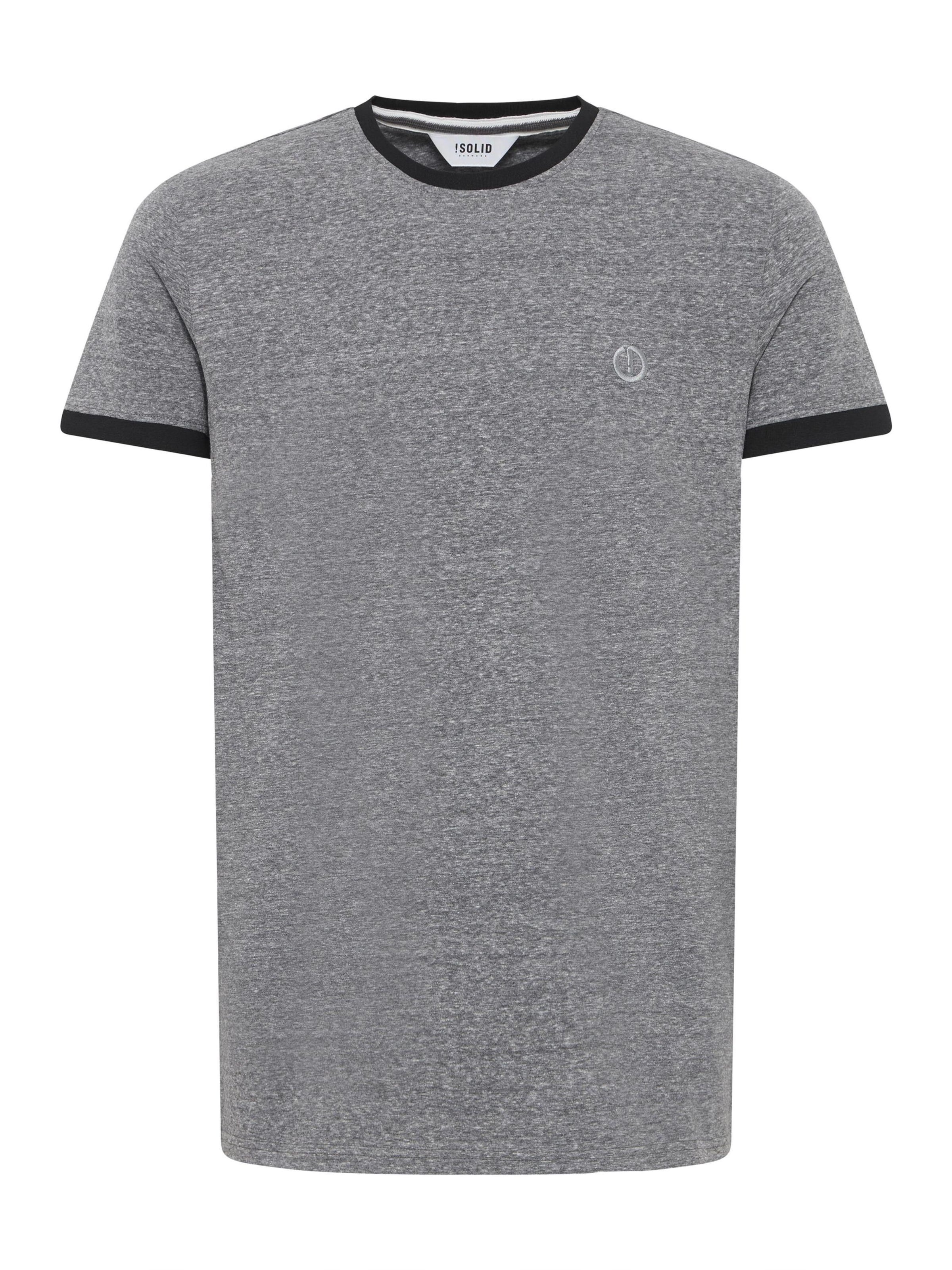 !Solid Shirt 'Benn' in Zwart: voorkant