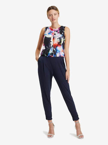 Vera Mont Jumpsuit mit Cut-Outs in Blau: predná strana