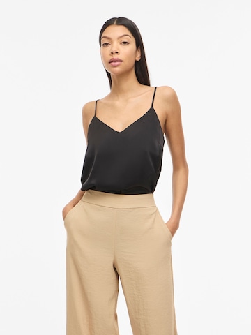 VILA - Top 'VIEnna Ravenna' en negro: frente