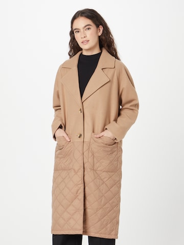 ONLY Between-Seasons Coat 'ADDISON' in Beige: front