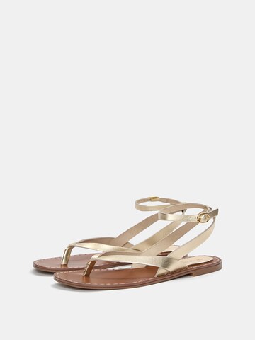 Infradito di Pull&Bear in oro
