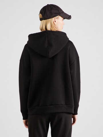 Trendyol Sweatjacke in Schwarz