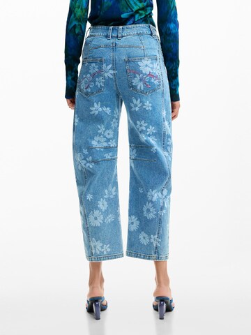 Desigual Lużny krój Jeansy w kolorze niebieski