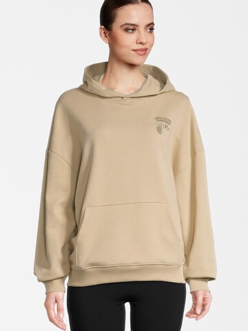 FILA Sweatshirt 'BAKUM' in Beige: voorkant