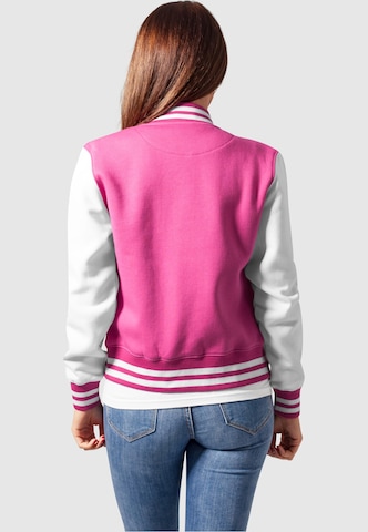 Urban Classics Between-season jacket in Pink