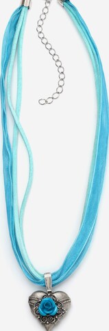 Allgäu Rebell Necklace 'Gerda' in Blue: front