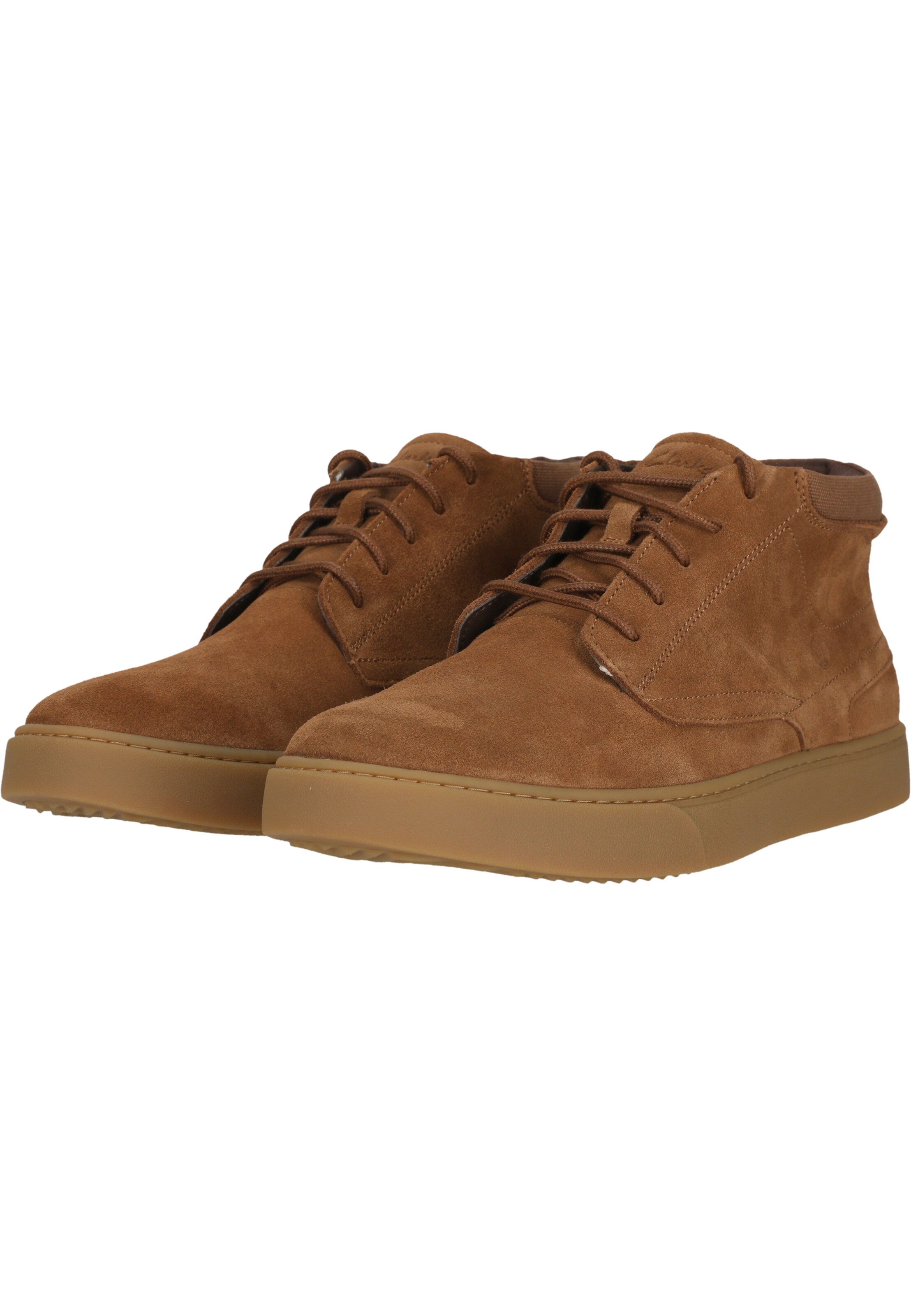CLARKS Lace-up boots 'Lydford Mid' in Brown