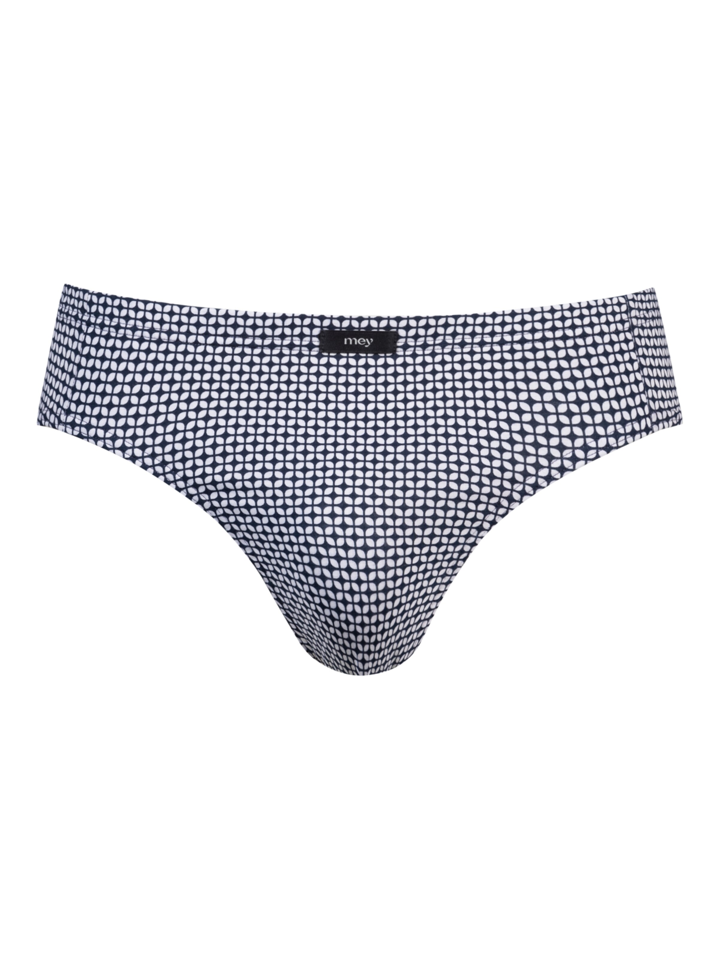 Mey Slip 'Geo' in Blauw: voorkant