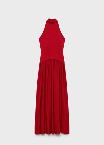 MANGO Knitted dress 'Marti' in Red