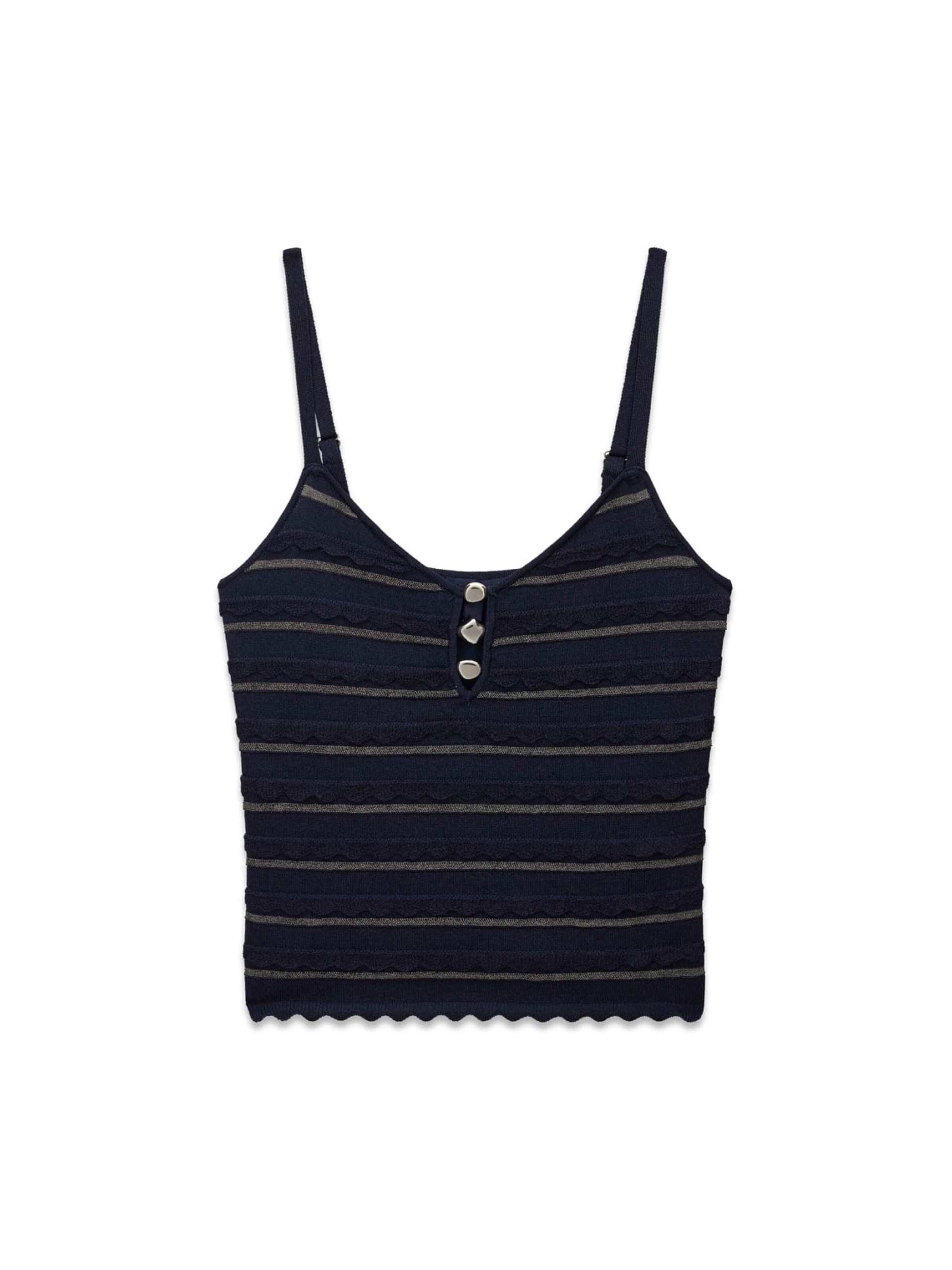 GUESS Stricktop in Blau: Vorderseite