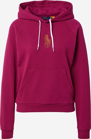 Polo Ralph Lauren Sweatshirt in Lila: predná strana