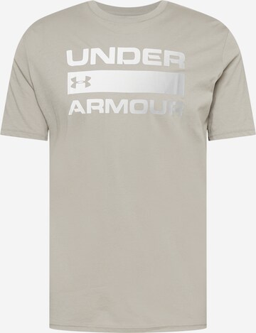 UNDER ARMOUR Funktionsshirt 'Issue' in Grau: predná strana