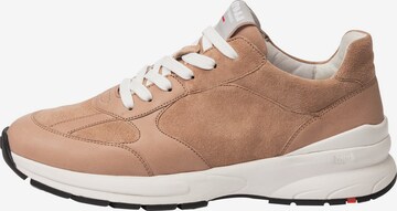 LLOYD Sneakers laag in Bruin: voorkant