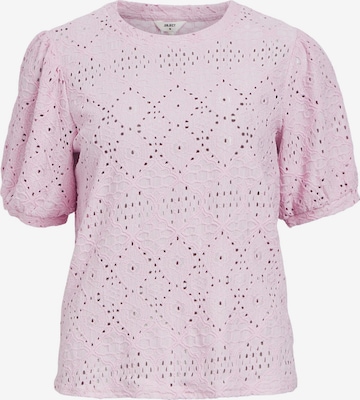 OBJECT Bluse 'FEODORA ' i pink: forside