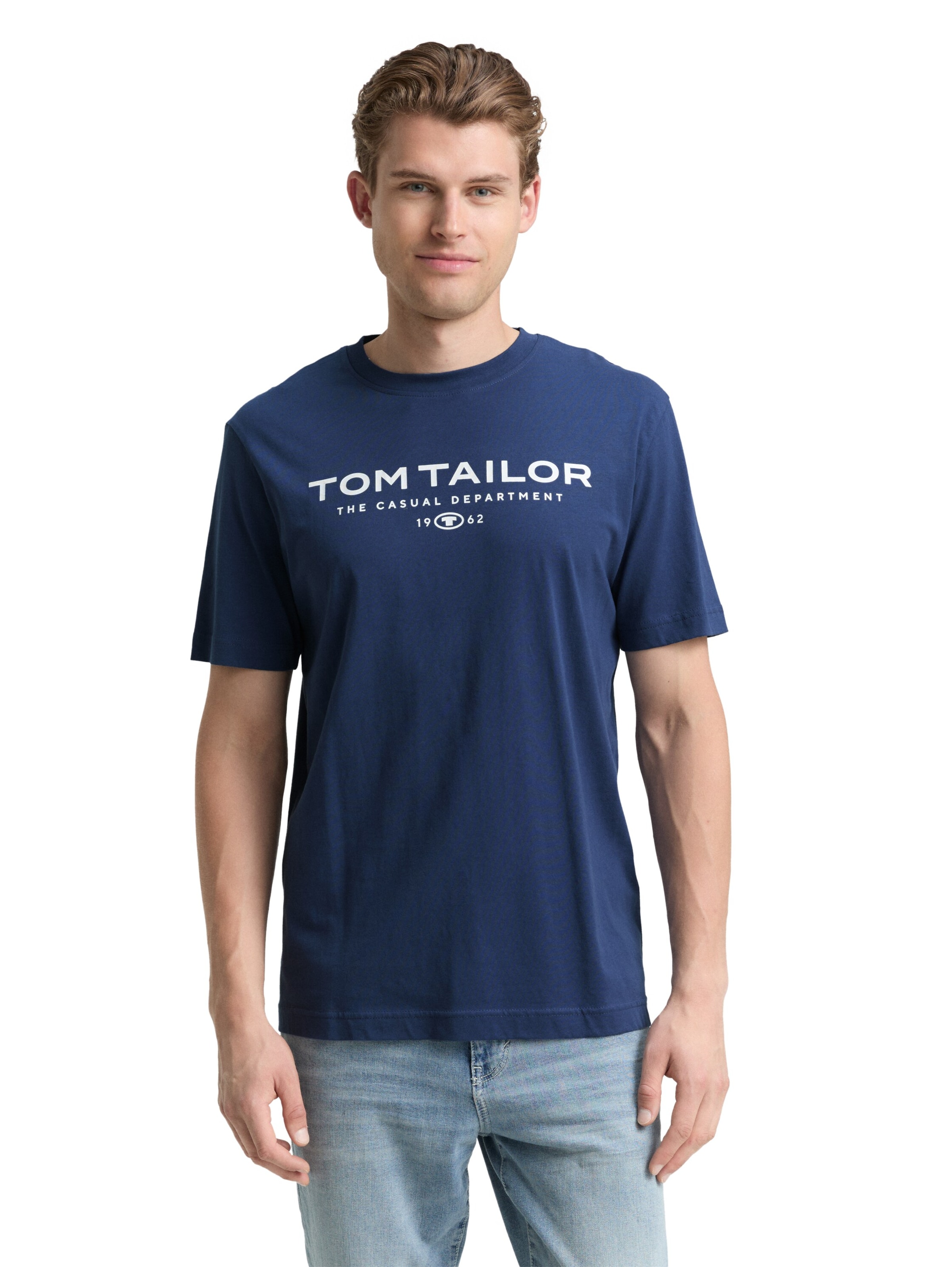 TOM TAILOR Μπλουζάκι σε μπλε: μπροστά