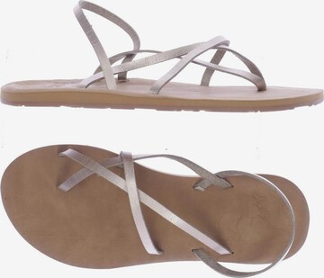 ROXY Sandalen 39 in Beige: predná strana