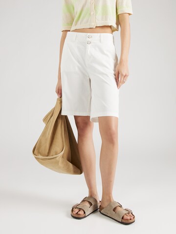 Regular Pantalon chino s.Oliver en beige : devant