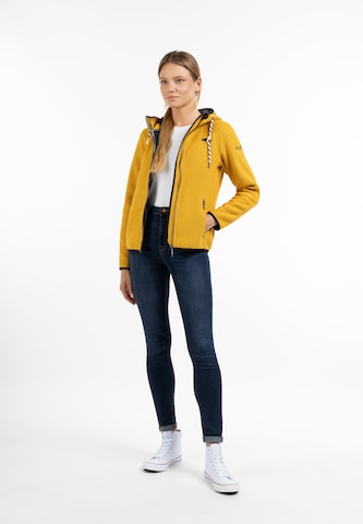 Veste en polaire Schmuddelwedda en jaune