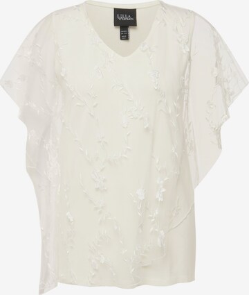 Ulla Popken Blouse in Wit: voorkant