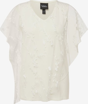 Ulla Popken Blouse in Wit: voorkant