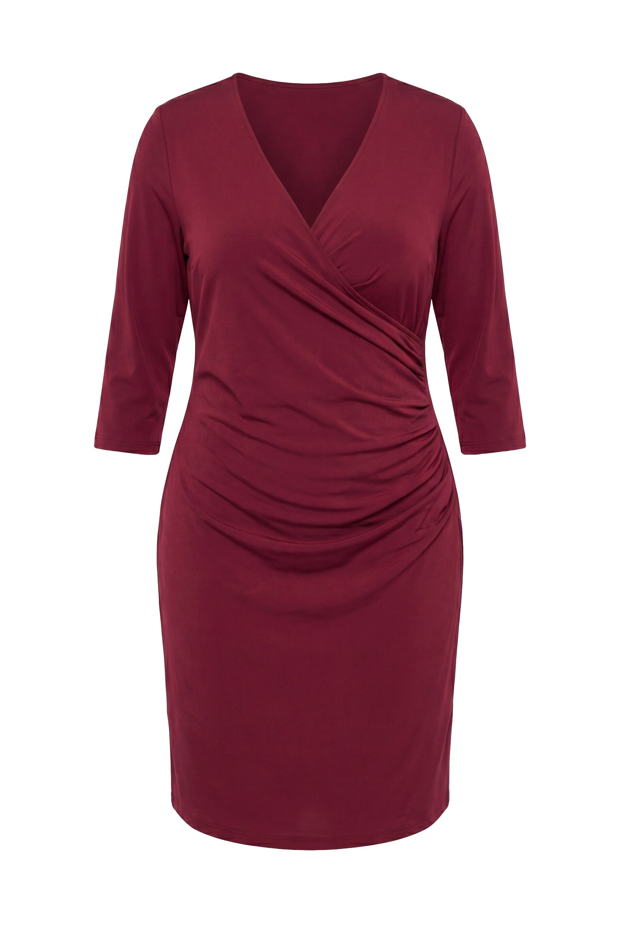 Ulla Popken Kleid in Rot: Vorderseite