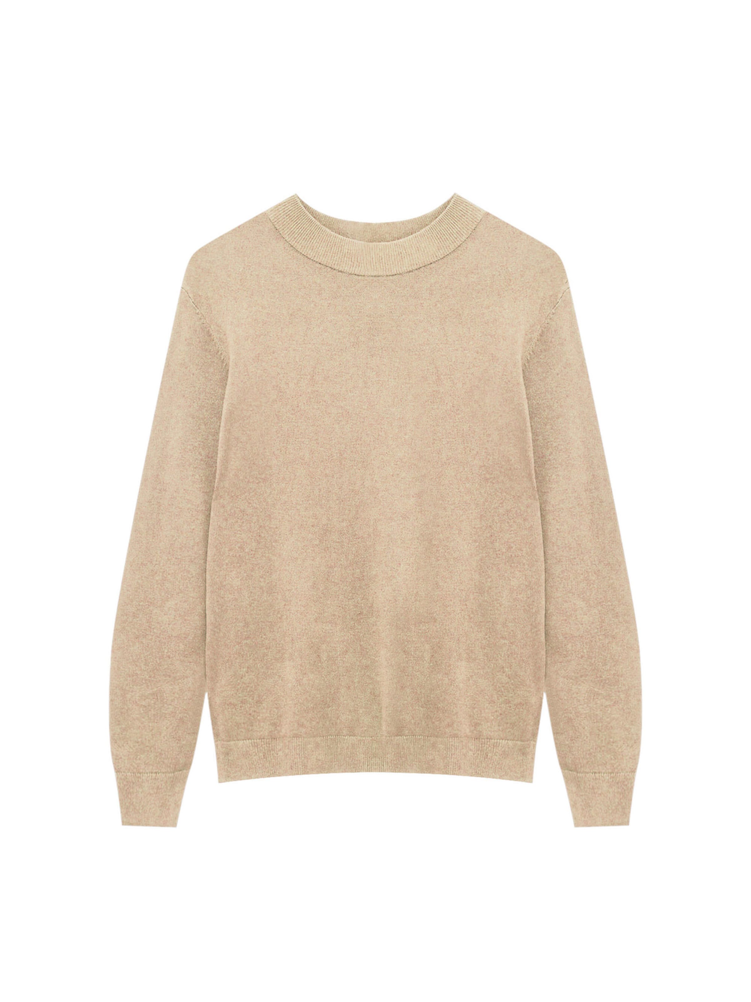 Pull&Bear Pullover in Beige: Vorderseite
