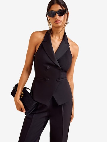 Friends Like These Gilet in Zwart: voorkant
