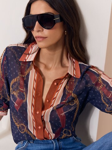 Lipsy Bluza | modra barva