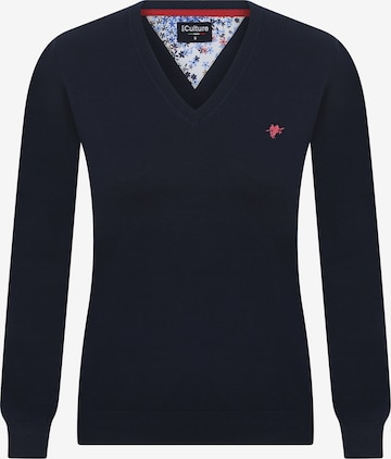 DENIM CULTURE Sweater 'Moana' in Blue: front