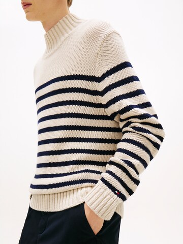 TOMMY HILFIGER Sweater 'Heritage' in Beige