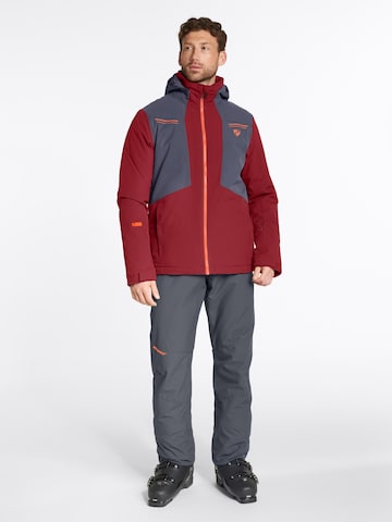 ZIENER Athletic Jacket 'TAFAR' in Red