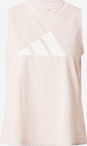 ADIDAS PERFORMANCE Performance shirt in Beige: front