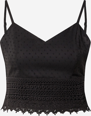 ABOUT YOU Top 'Virginia' in Black: front