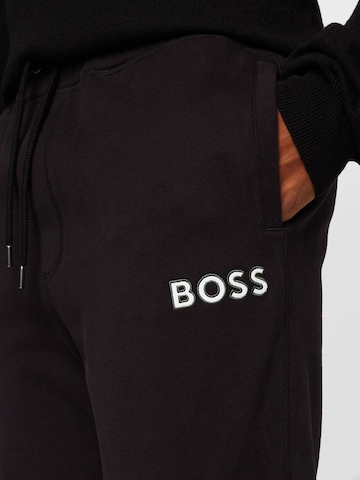 BOSS Orange Tapered Nadrág 'Selogox' - fekete