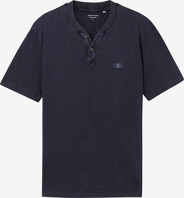 T-Shirt TOM TAILOR en bleu : devant