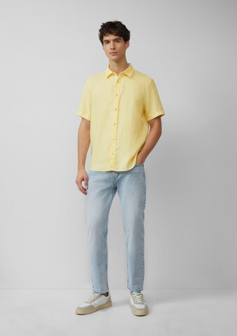 s.Oliver Regular fit Πουκάμισο σε κίτρινο