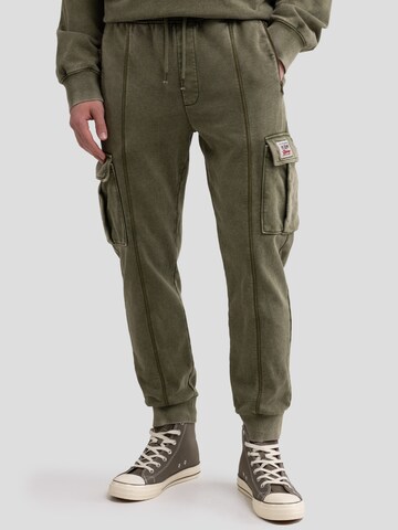 BIG STAR Regular Broek in Groen: voorkant